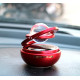 Double Ring Solar Car Perfume with Boll