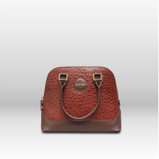 Isabelle Handbag - Printed Brown