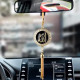 Car Hanging Decor Chain With Allah: Islamic car hanging ornament: Allah Chain Metal Pendant