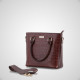 Enola Handbag - Printed Brown