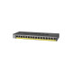 NETGEAR GS116LP 16-PORT GIGABIT UNMANAGED SWITCH W/16-PORT PoE/PoE PLUS