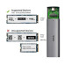 SSK C326 Aluminum USB C to M.2 GEN-2 Enclosure Reader