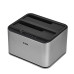 SSK DK100 2-Bay for 2.5 3.5 HDD SSD USB 3.0 to Adapter Hard Drive Enclosure Docking Station