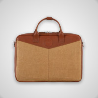 Rockair Laptop Bag Jute - Brown