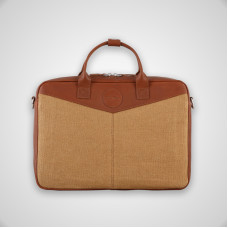 Rockair Laptop Bag Jute - Brown