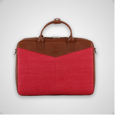Rockair Laptop Bag Jute - Red