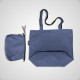 Easy Tote & Pouch Combo - Grey