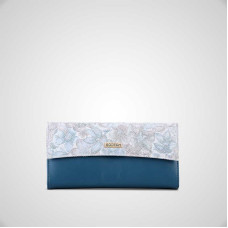 Anmol Clutch - Petrol Blue
