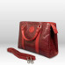 Amalia Business Bag - Printed Burgundy