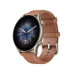 Amazfit GTR 3 Pro Smart Watch with Classic Navigation Crown Brown Leather